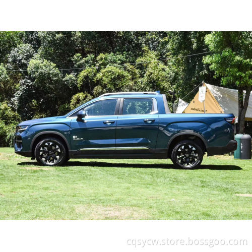 Radar RD6 2023 550km Long Range Edition Good interior material Nice front end design Radar car Pickup Pure electric for sale